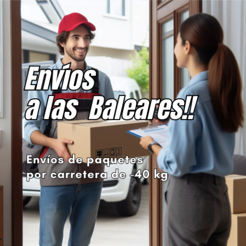 Envíos a las Baleares con envialofacil.es