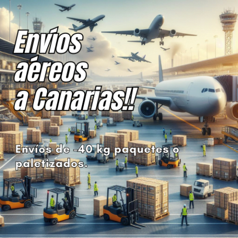 Envíos aéreos a Canarias con envíalosfacil.es
