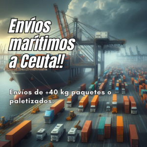 Envíos marítimos a Ceuta con envíalofacil.es