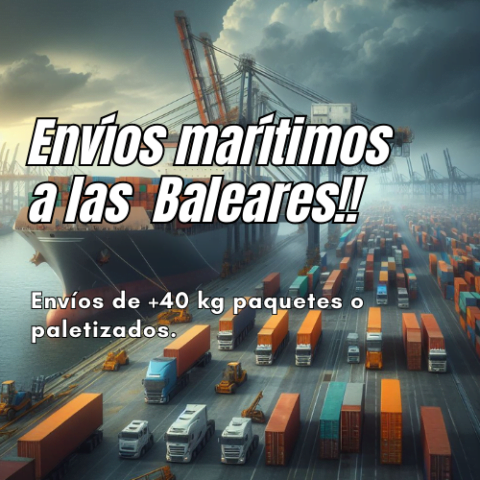 Envíos marítimos a las Baleares con envíalofacil.es