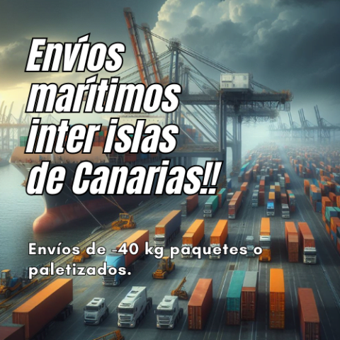 Envíos marítimos a inter islas Canarias con el diablofacil.es