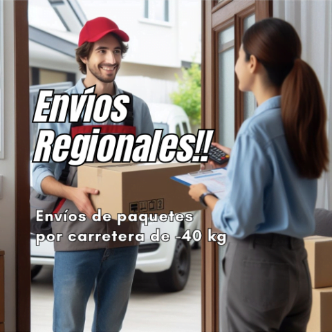 Envíos regionales con envíalofacil.es