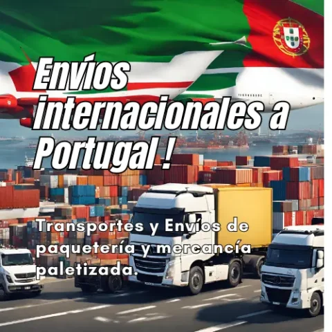 Transportes y servicios y envíos internacionales a Portugal con envíalofacil.es