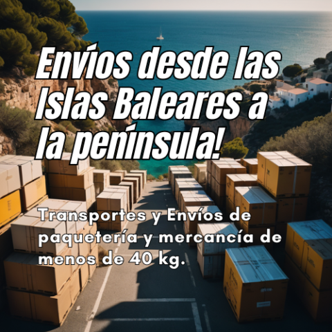Envíos desde las Islas Baleares a la península con India lofacil.es
